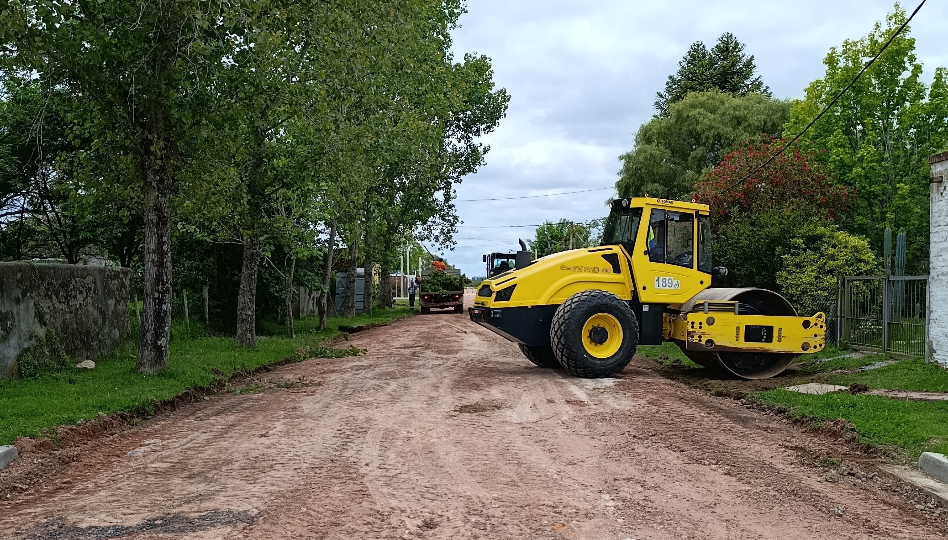 Nuevas obras de repavimentación en calles de Villa Soriano